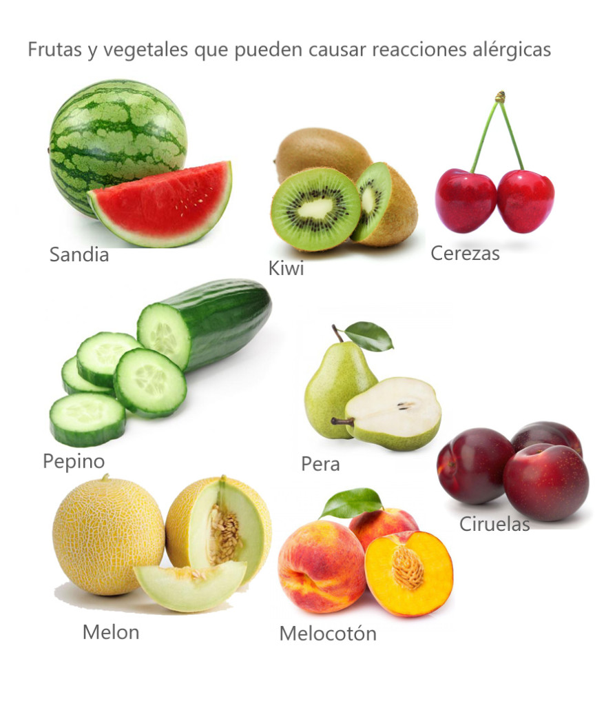 frutas alergicas